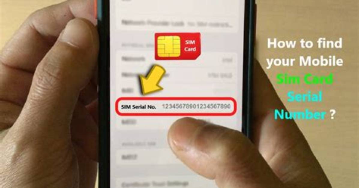 Quick Answer: How to Find Sim Card Number on Android?