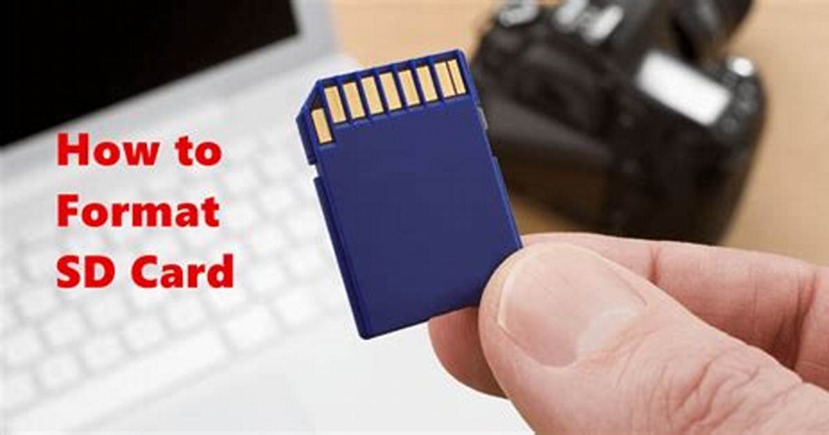 Quick Answer: How to Format Sd Card Windows 10?