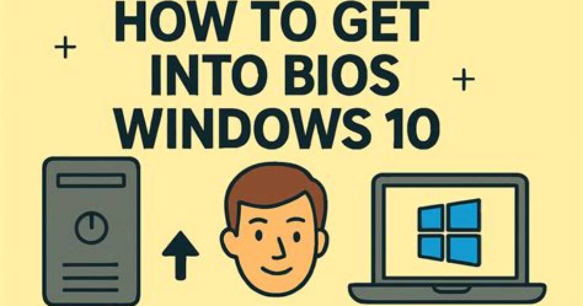 Quick Answer: How to Get to Bios Windows 10?