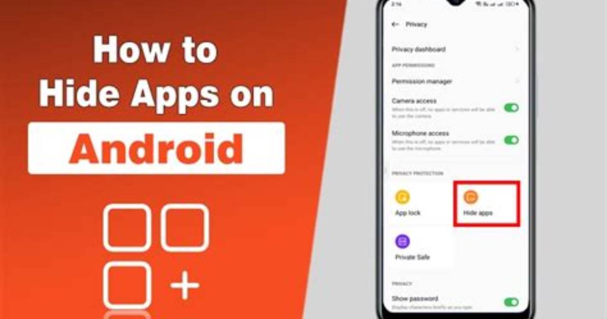 Quick Answer: How to Hide Android Apps?