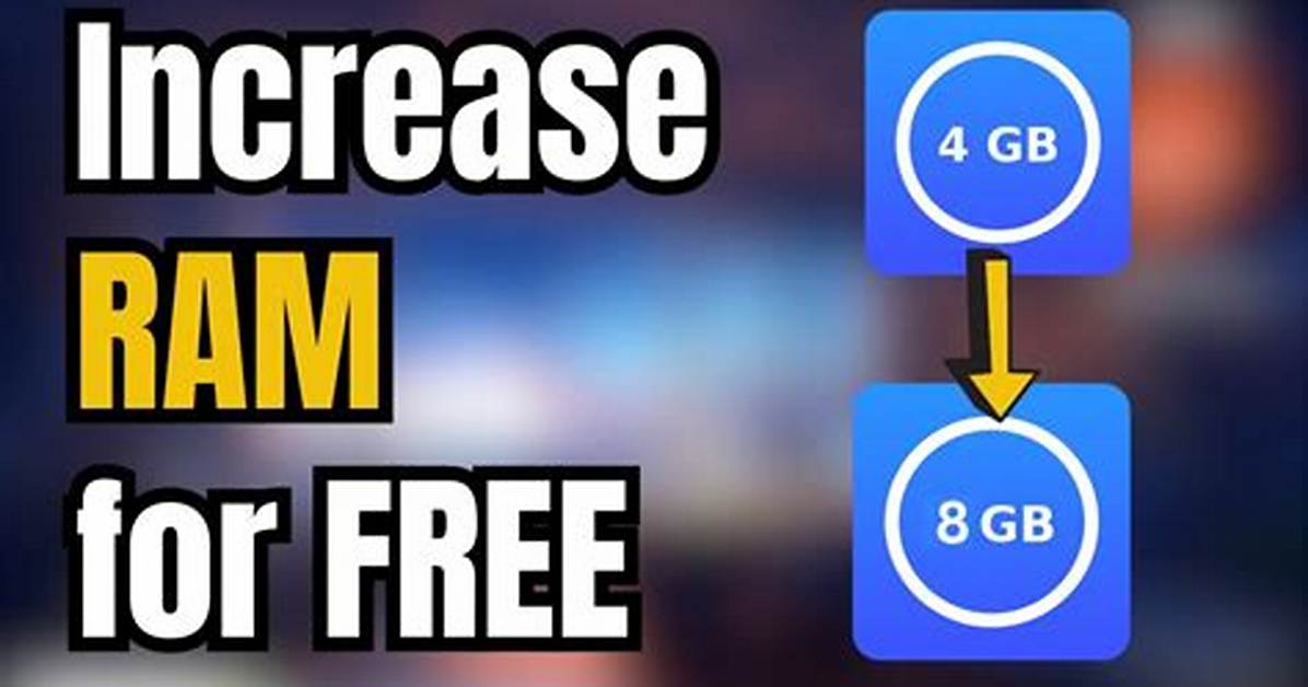 Quick Answer: How to Increase Ram on Android Tablet Without Root?