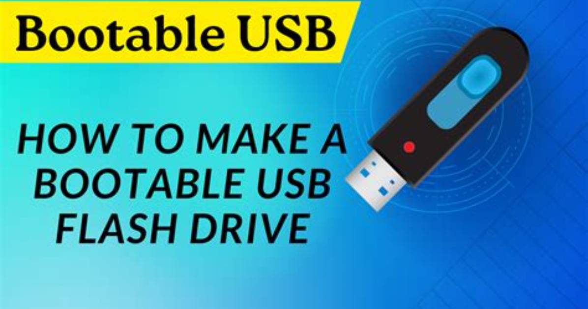 Quick Answer: How to Make Bootable Usb Windows 7?
