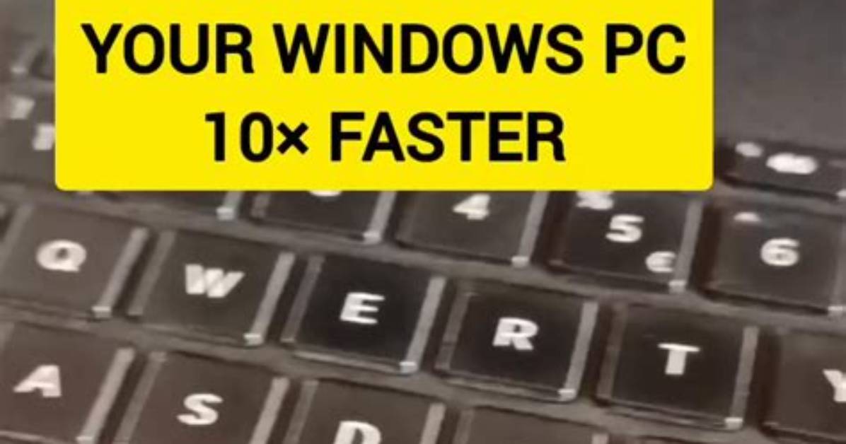 Quick Answer: How to Make Your Pc Run Faster Windows 10?