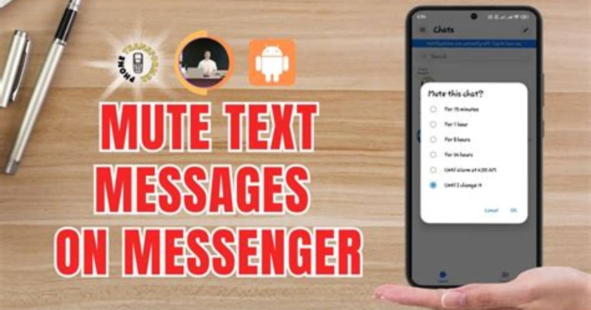 Quick Answer: How to Mute Text Messages on Android?