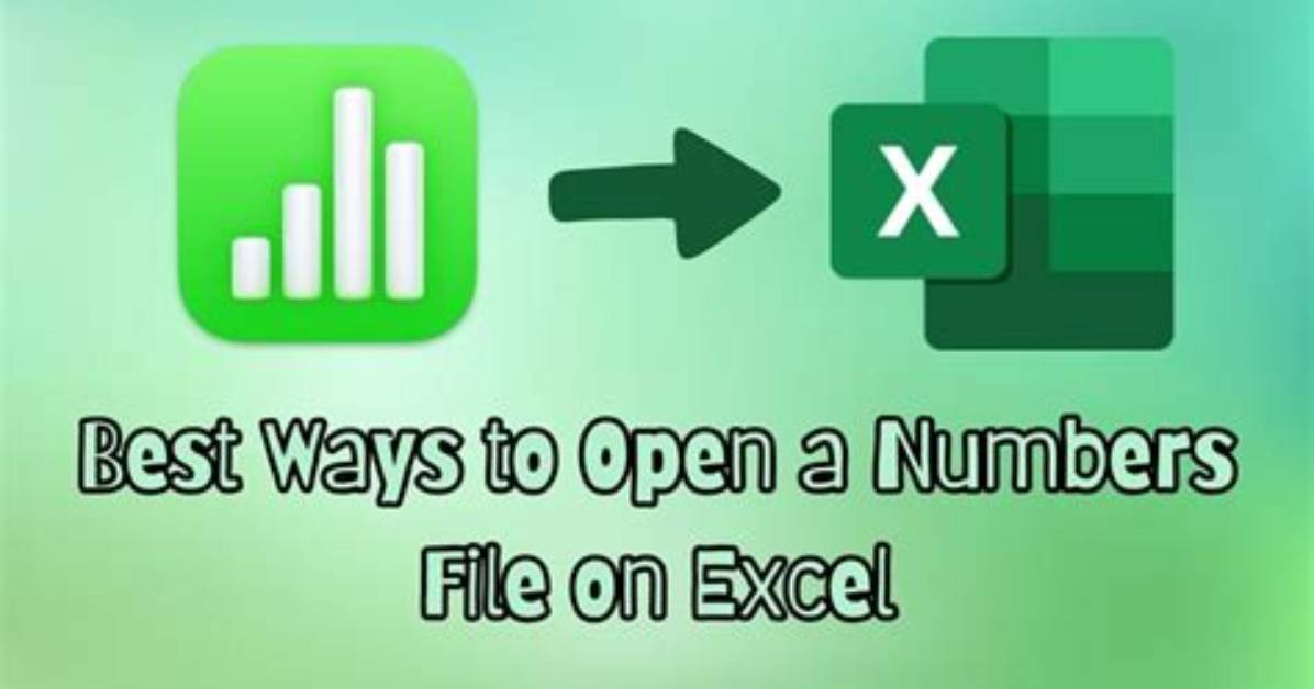 Quick Answer: How to Open. Numbers File in Windows 10?