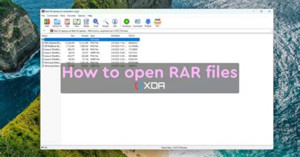 Quick Answer: How to Open. Rar Files Windows 10?
