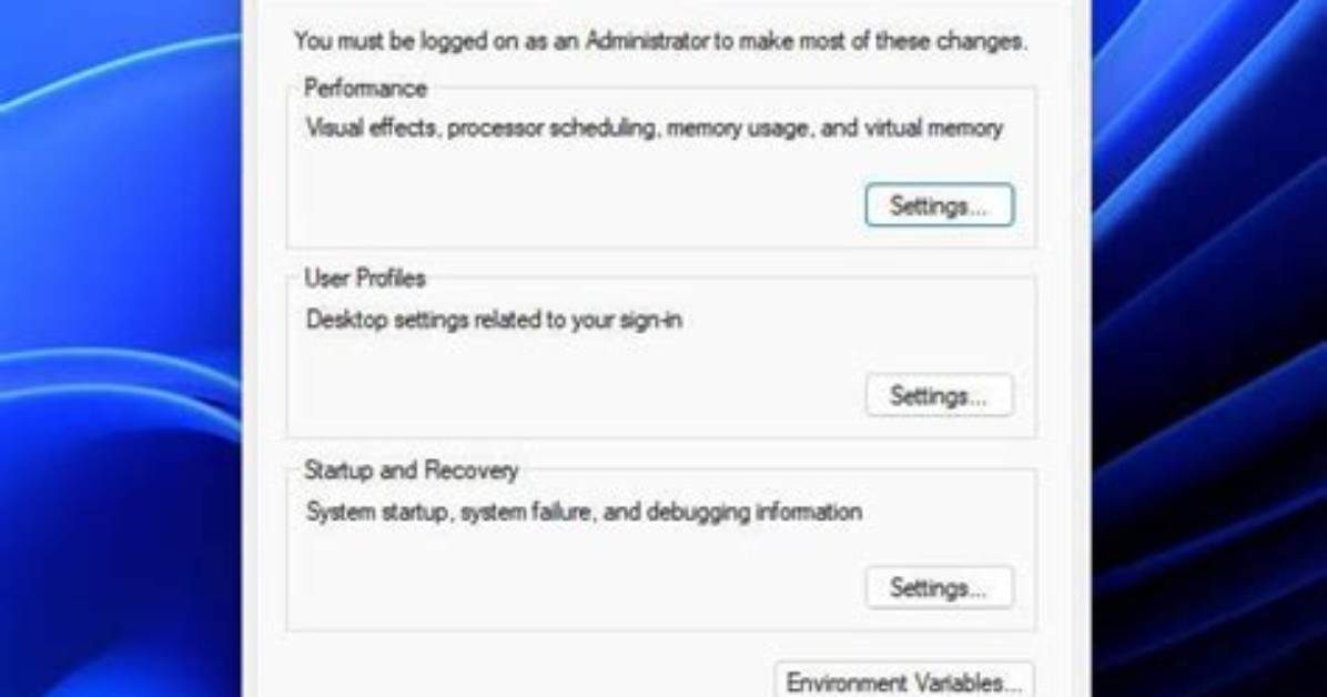 Quick Answer: How to Open System Properties Windows 10?