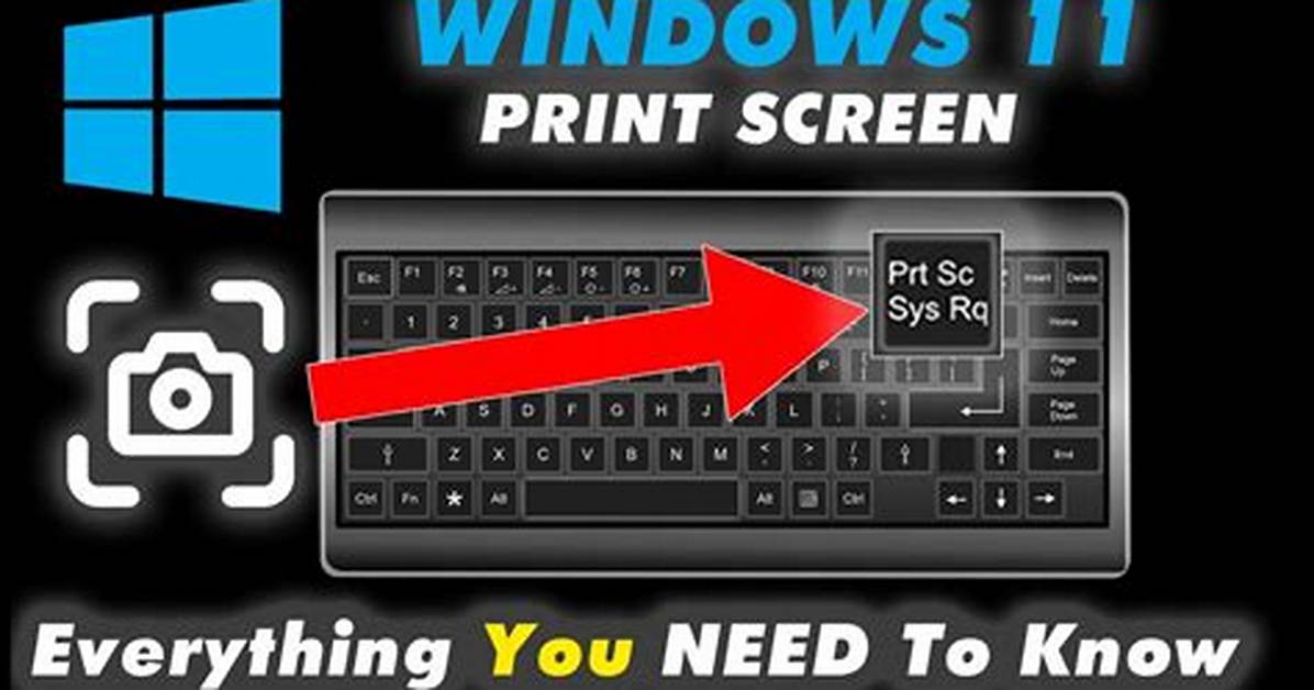 Quick Answer: How to Print Screen Windows?