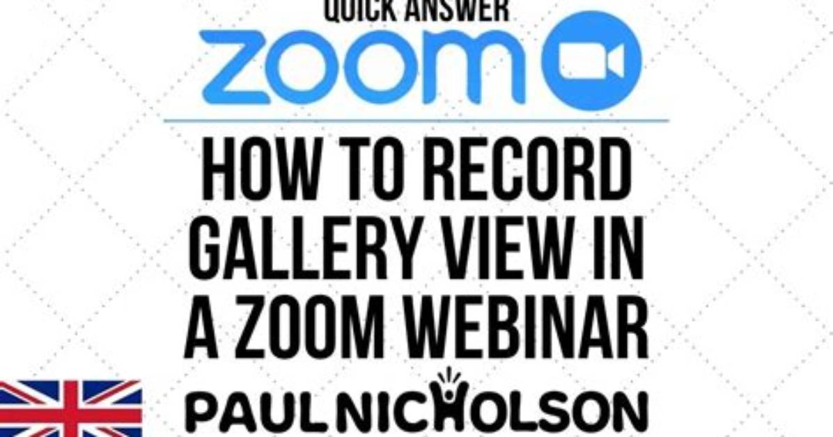 Quick Answer: How to Record a Webinar on Windows 10?