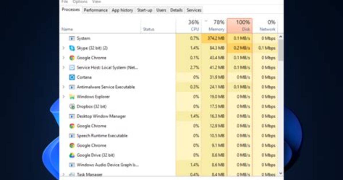 Quick Answer: How to Reduce Disk Usage on Windows 10?
