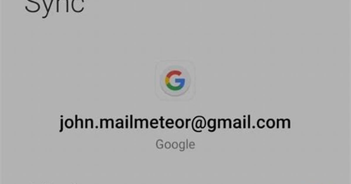 Quick Answer: How to Remove Gmail Account from Android?