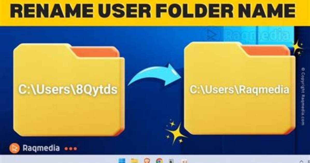 Quick Answer: How to Rename User Folder Windows 10?