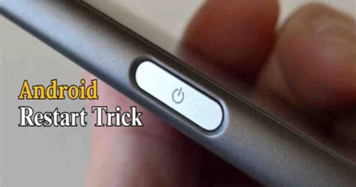 Quick Answer: How to Restart Android?
