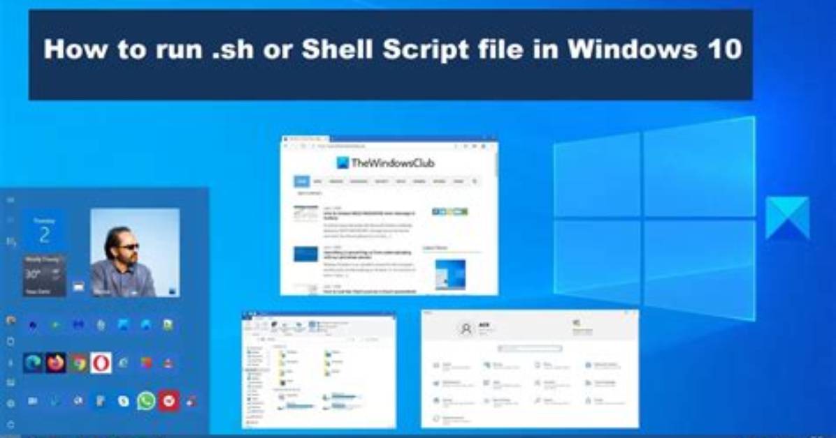 Quick Answer: How to Run. Sh File in Windows?