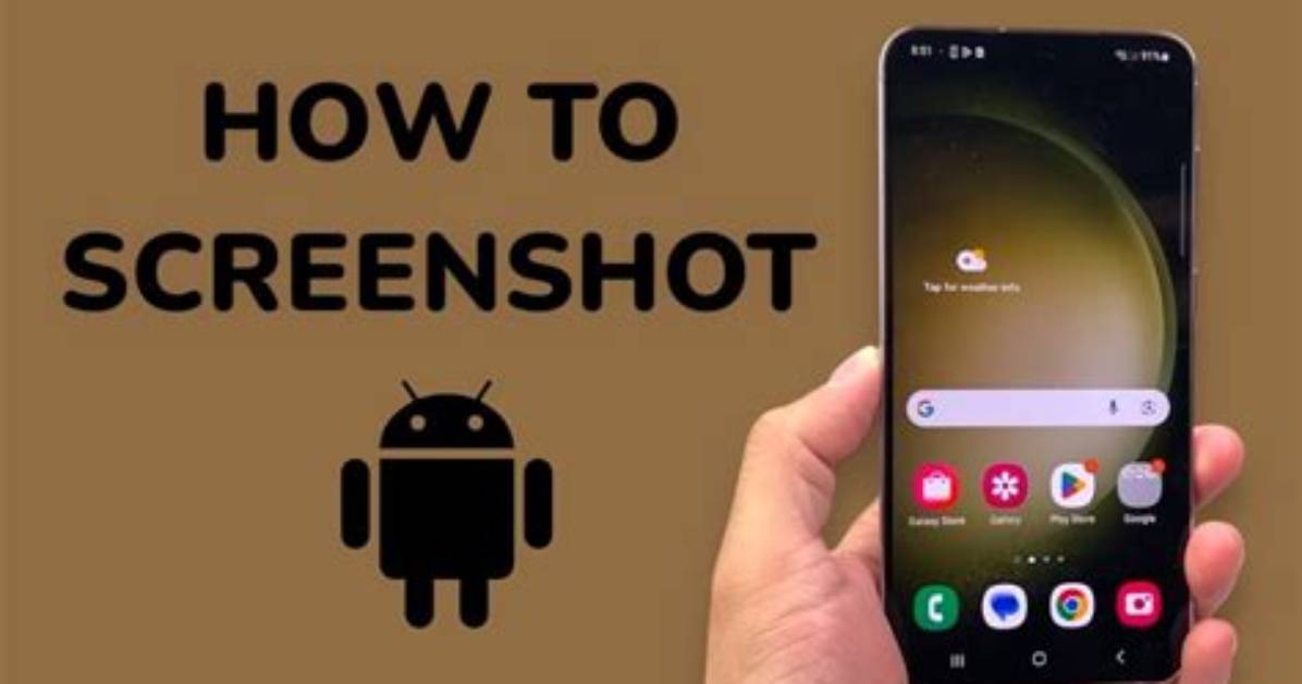 Quick Answer: How to Screenshot Android Phone?