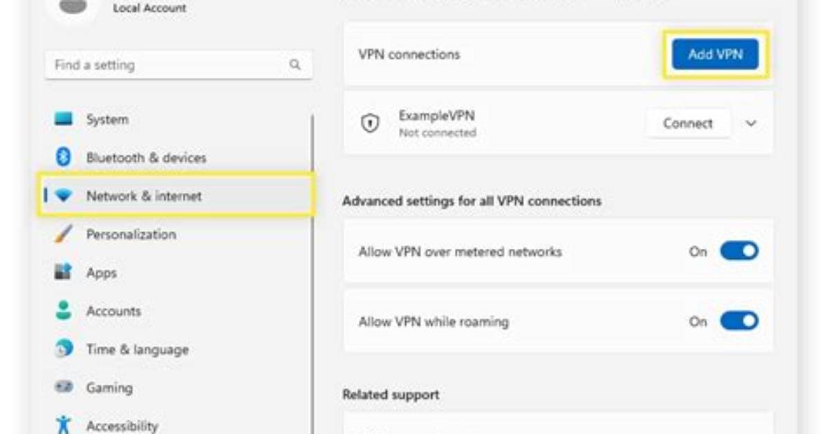 Quick Answer: How to Setup Windows Vpn?