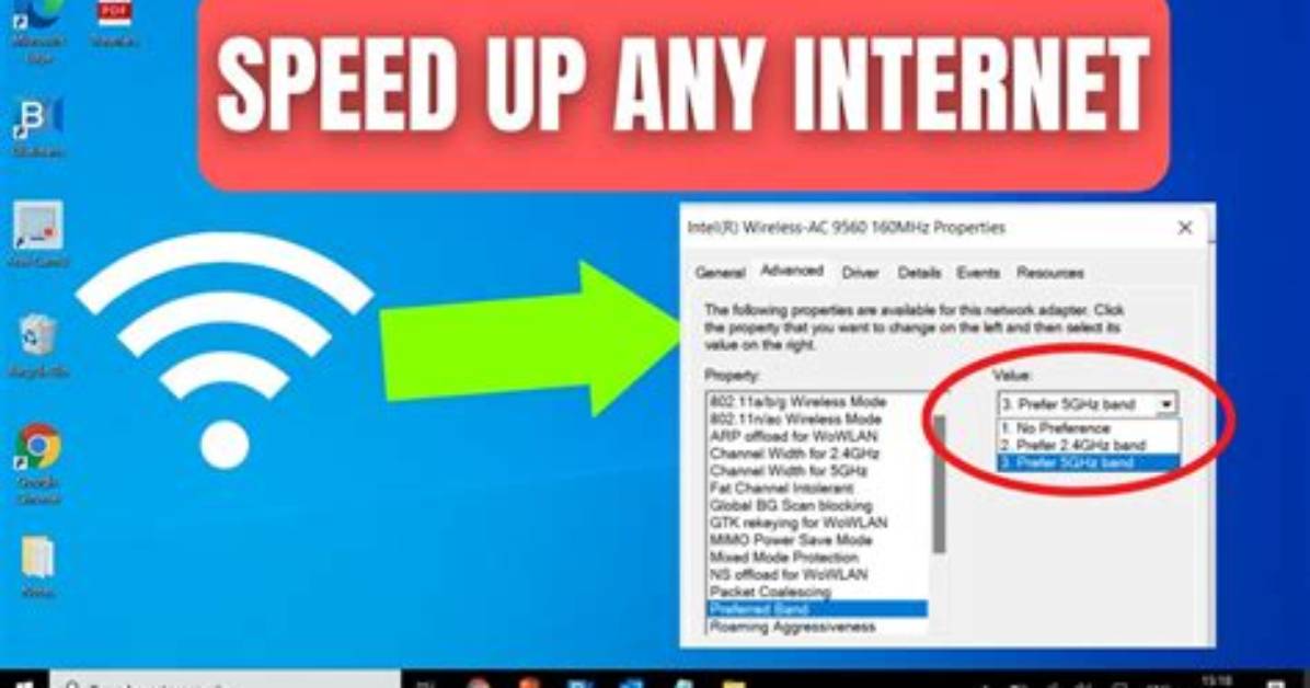 Quick Answer: How to Speed up Internet Windows 10?