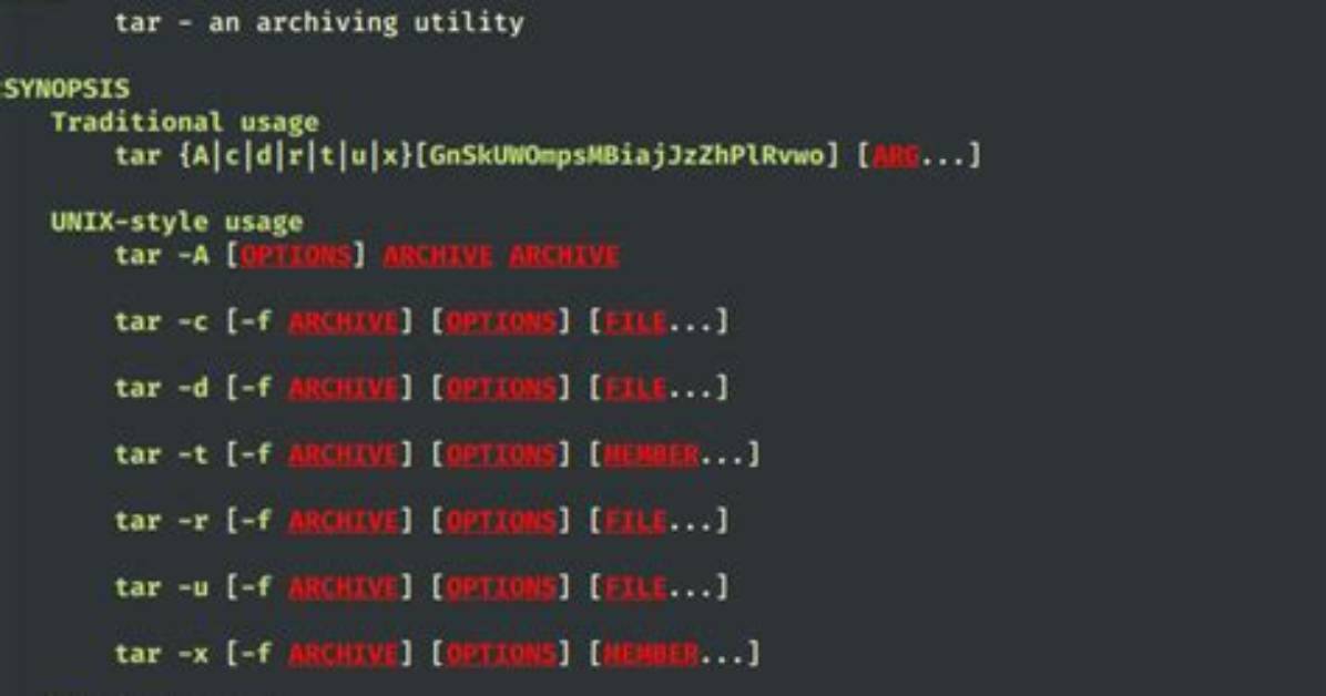 Quick Answer: How to Tar in Linux?