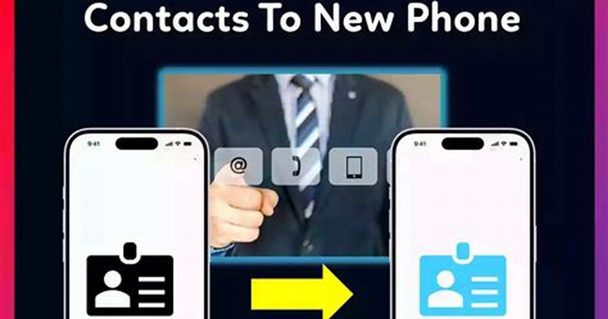 Quick Answer: How to Transfer Contacts Between Android Phones?