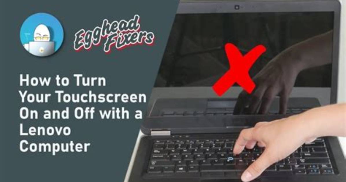 Quick Answer: How to Turn off Touch Screen on Dell Windows 10?