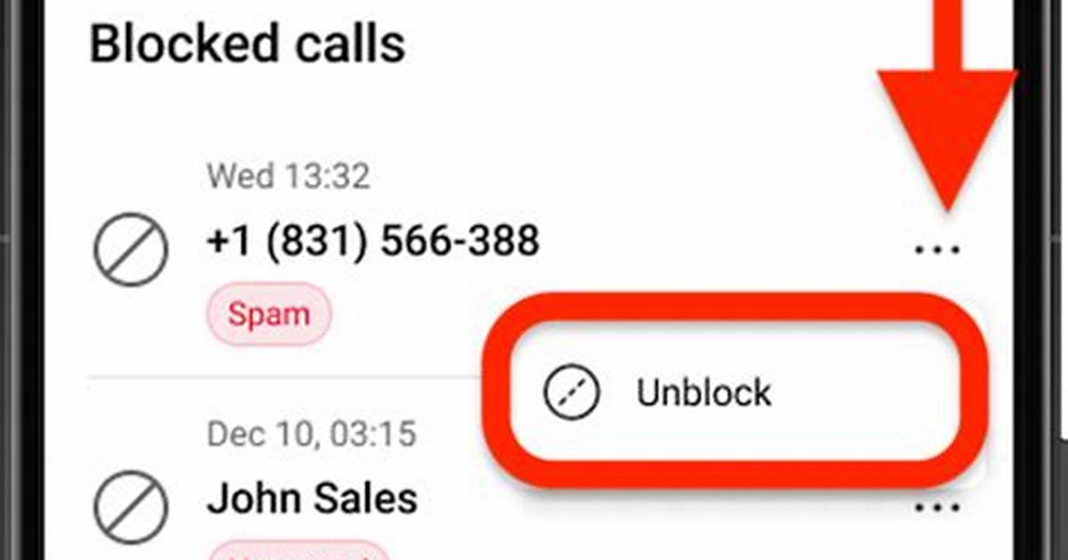 Quick Answer: How to Unblock Calls on Android?