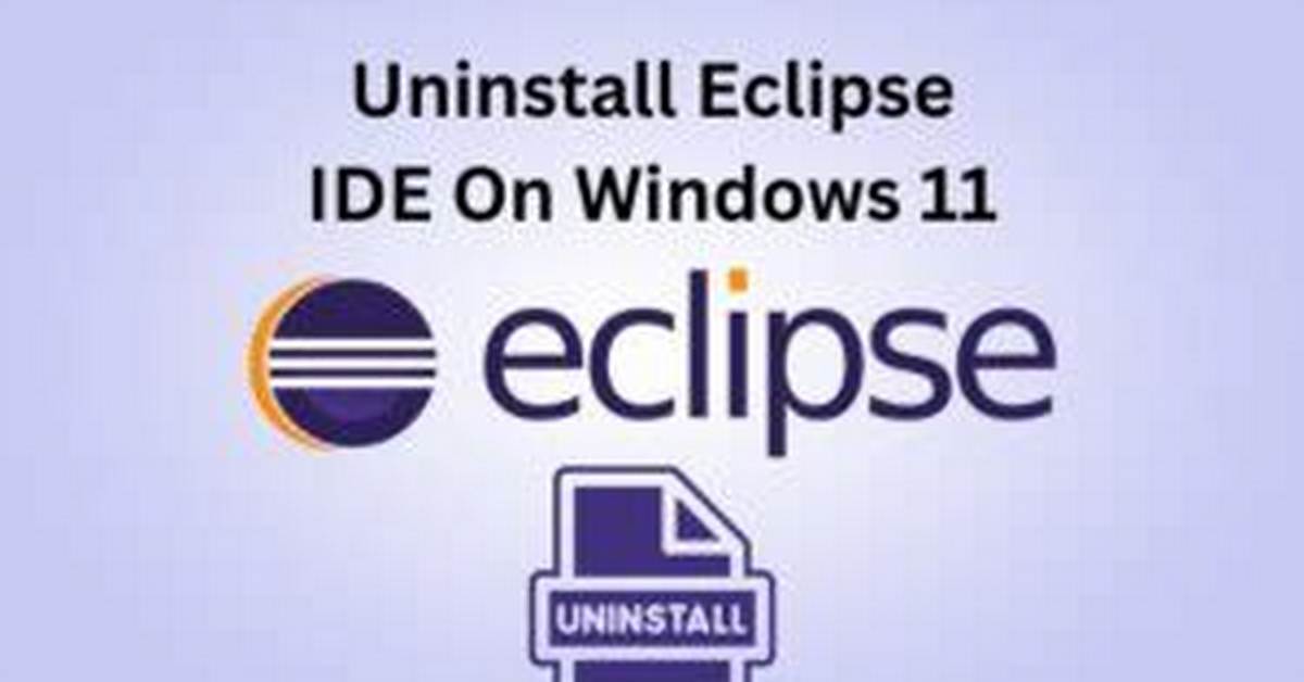 Quick Answer: How to Uninstall Eclipse on Windows 10?