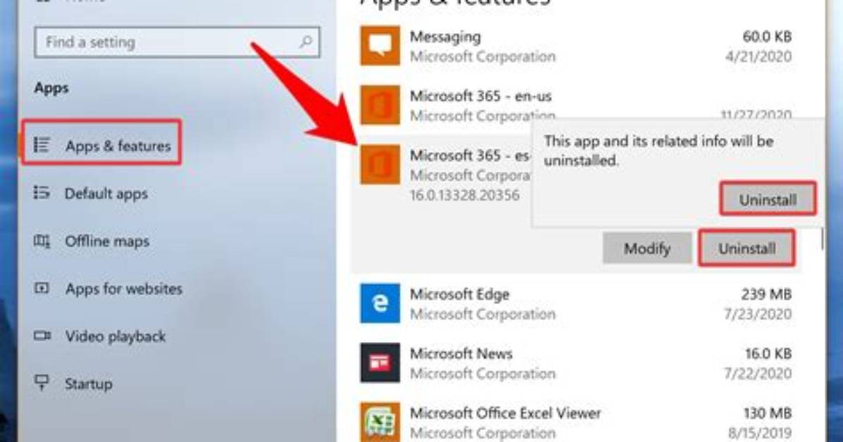 Quick Answer: How to Uninstall Microsoft Office on Windows 10?