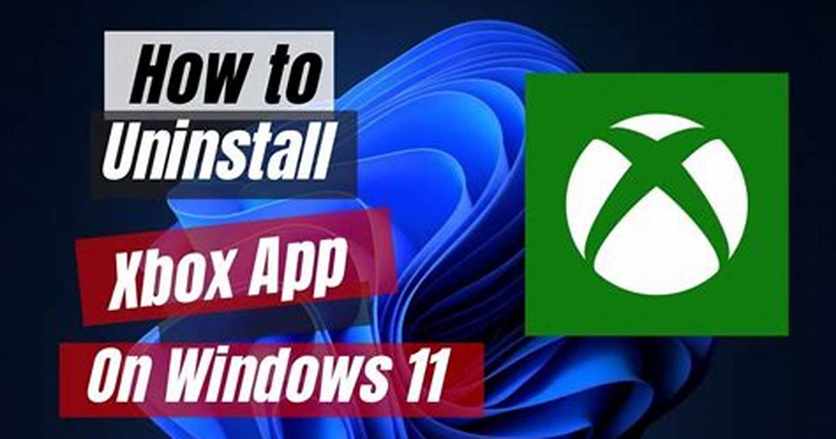 Quick Answer: How to Uninstall Xbox App Windows 10 Reddit?