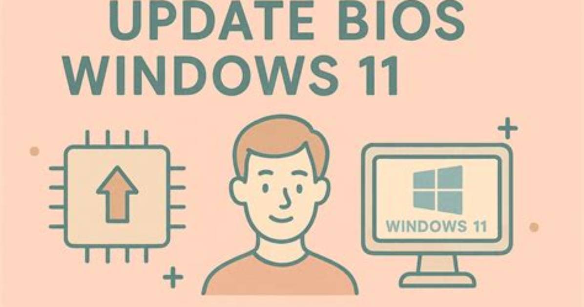 Quick Answer: How to Update Bios Windows 10?