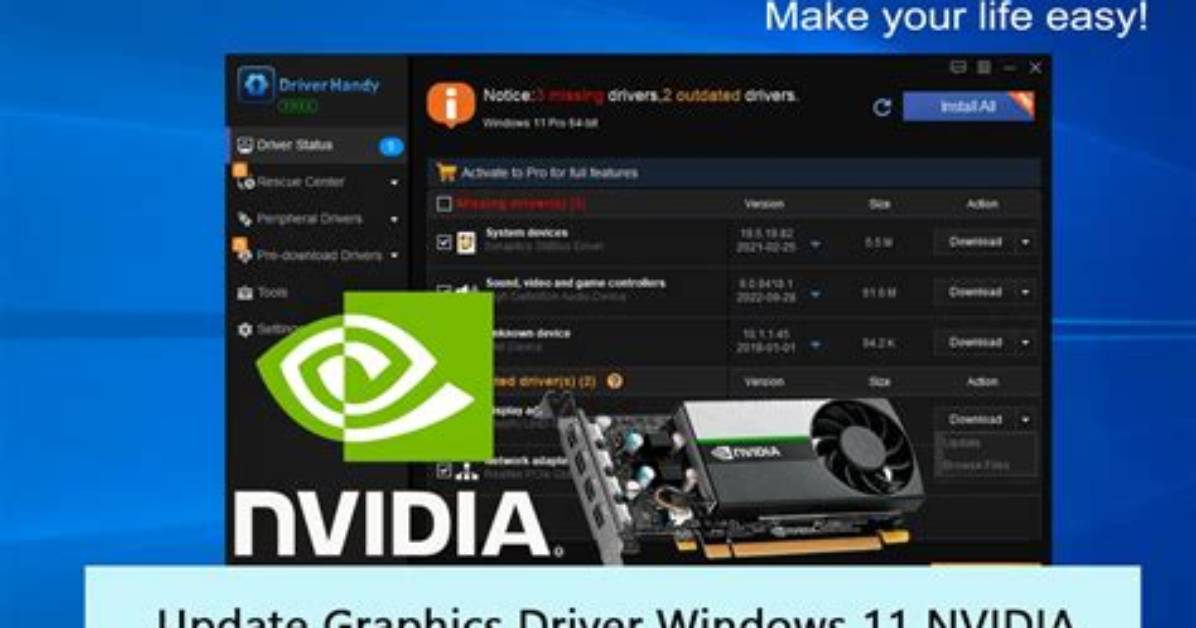 Quick Answer: How to Update Graphics Driver Windows 7?