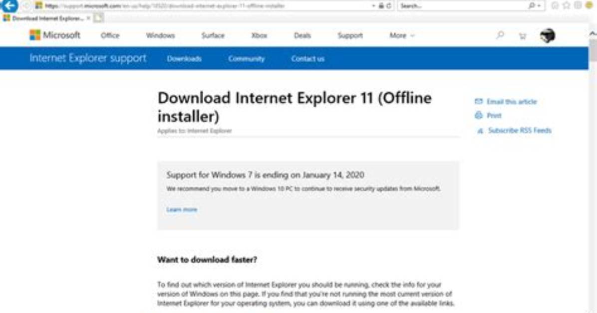 Quick Answer: How to Update Internet Explorer on Windows 7?