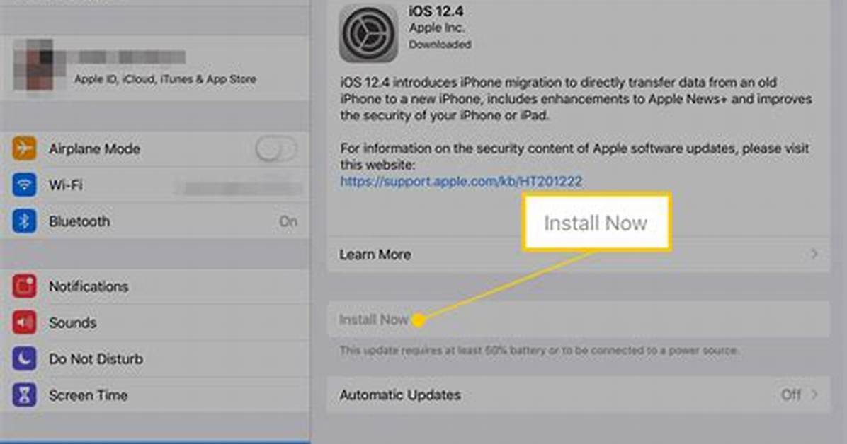 Quick Answer: How to Update Ipad Ios?