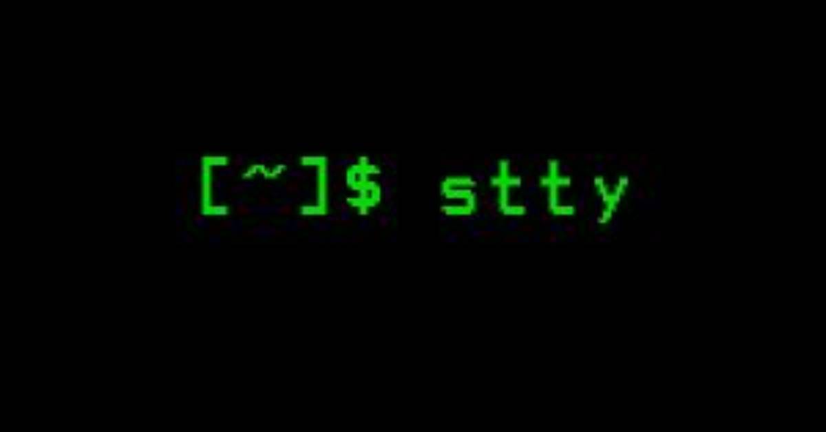 Quick Answer: How Use Stty Command in Linux?
