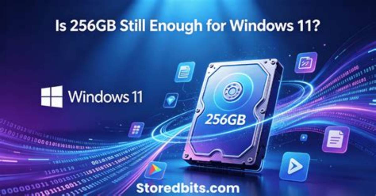Quick Answer: Is 256Gb Enough for Windows 10?