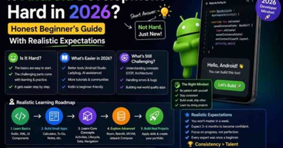 Quick Answer: Is Android Development Difficult?