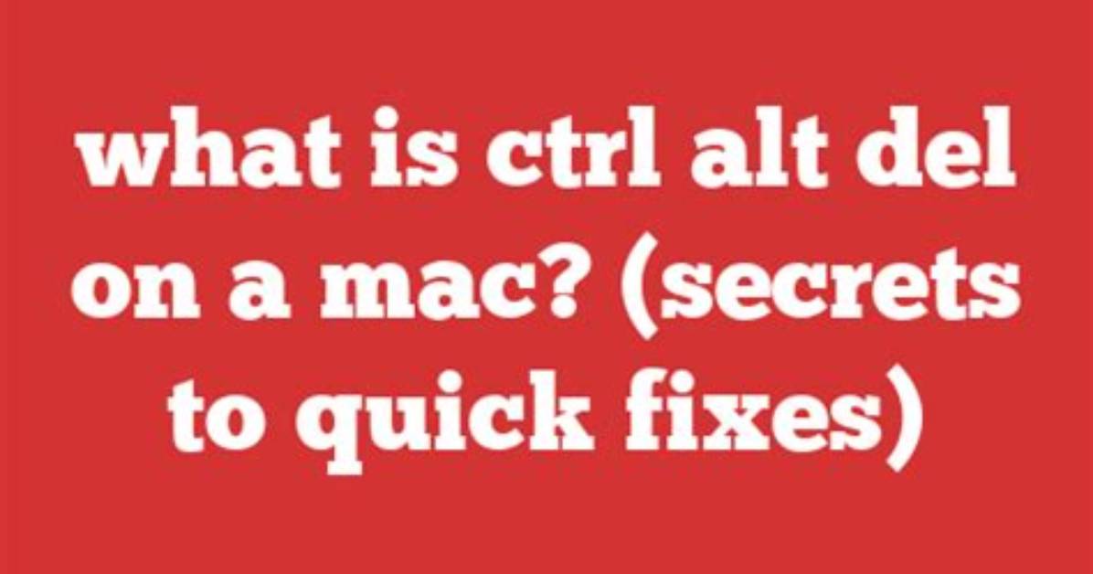 Quick Answer: Is There a Ctrl Alt Delete for Linux?