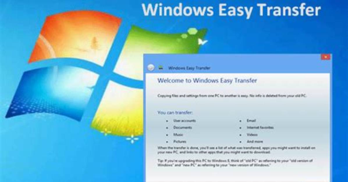 Quick Answer: Is Windows Easy Transfer on Windows 10?