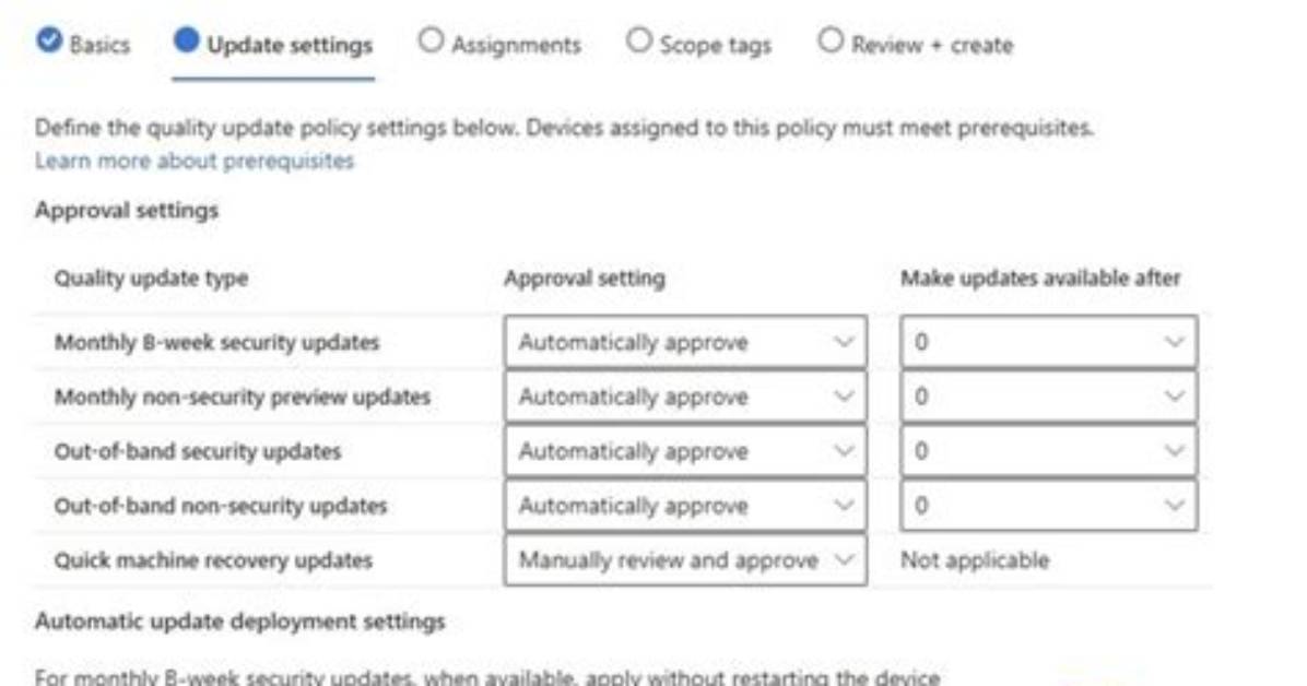 Quick Answer: What Are Quality Updates Windows 10?