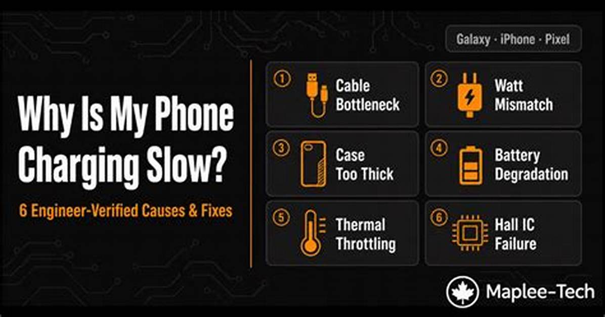 Quick Answer: What Causes Slow Charging on Android?