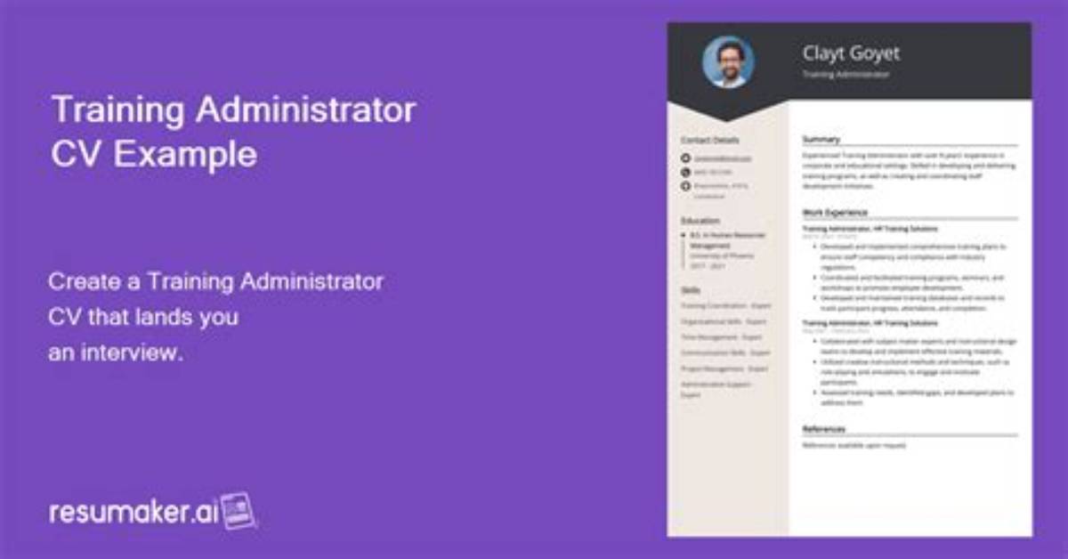 Quick Answer: What Does a Training Administrator Do?