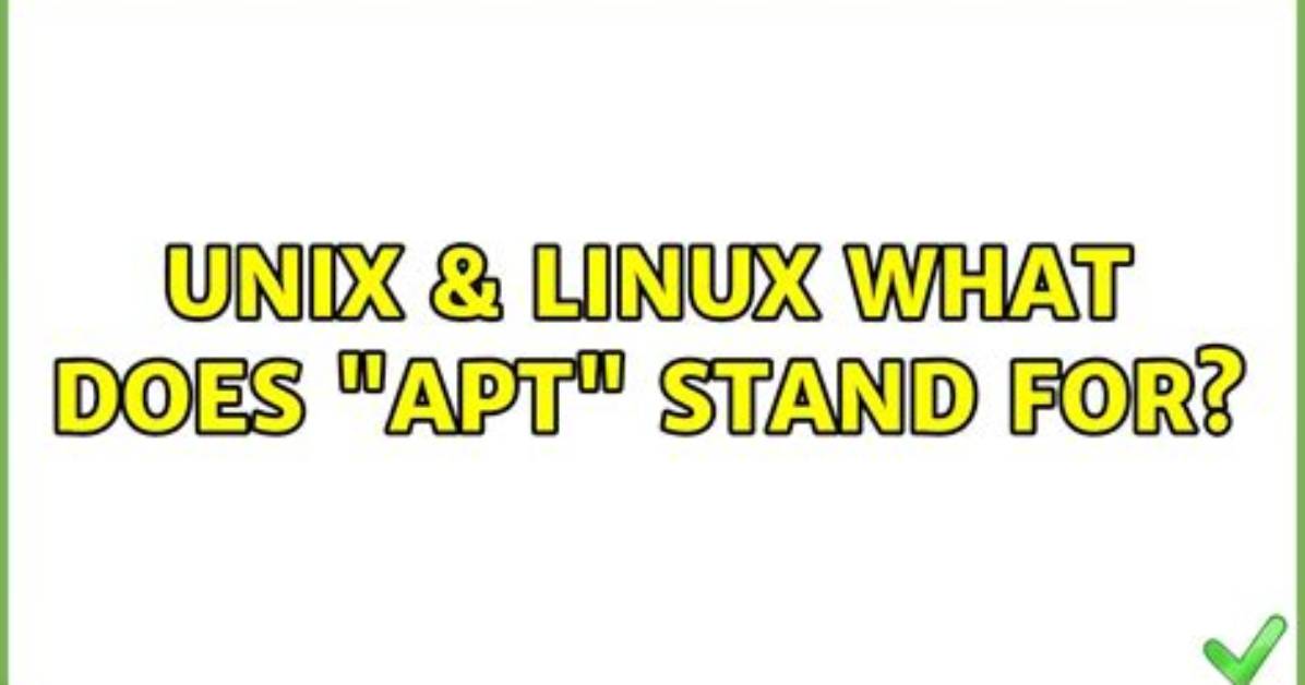 Quick Answer: What Does Linux Stand for?