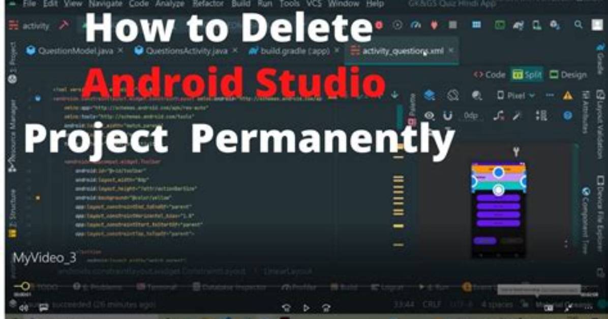 Quick Answer: What Does the Android Project Folder Contain?
