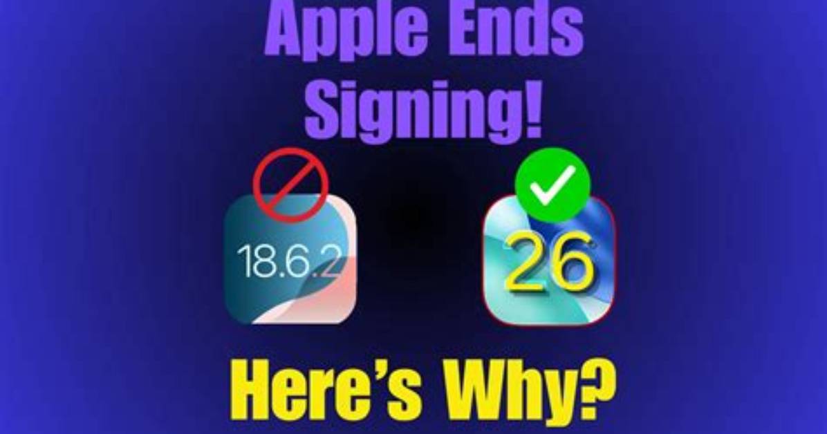 Quick Answer: What Ios Is Apple Signing?