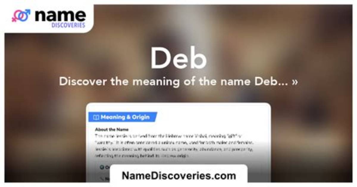 Quick Answer: What Is Deb Name in Ubuntu?