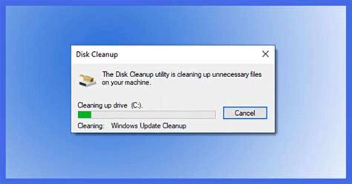 Quick Answer: What Is Disk Cleanup Windows 10?