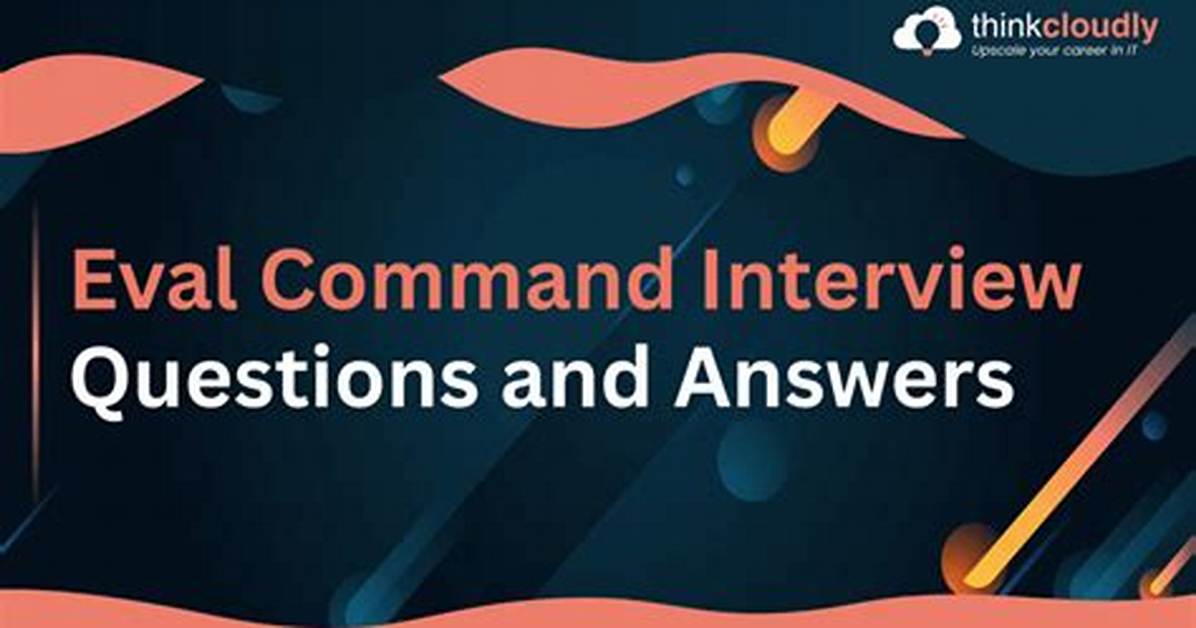 Quick Answer: What Is Eval Command in Linux?