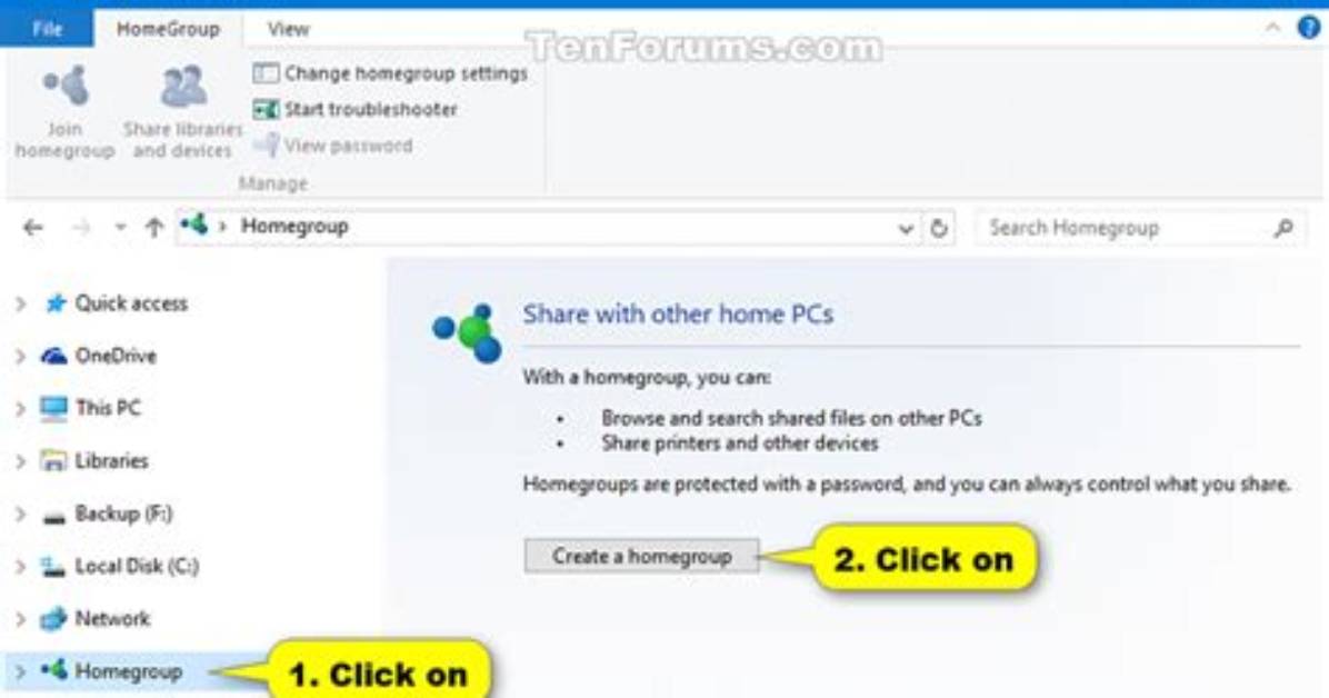 Quick Answer: What Is Homegroup Windows 10?