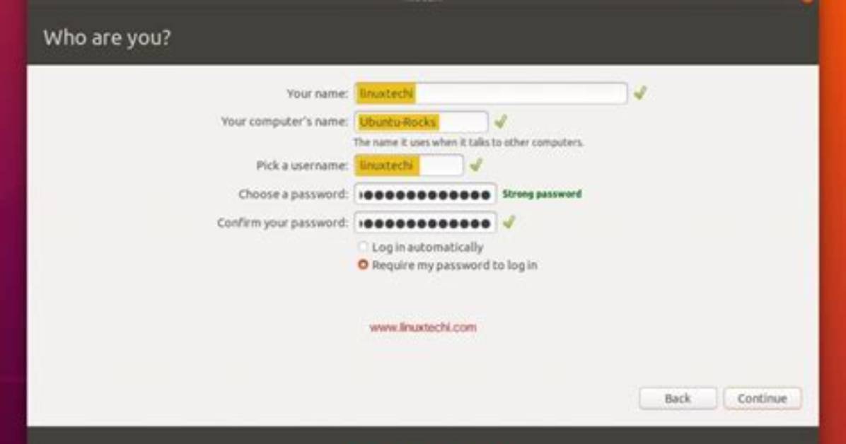 Quick Answer: What Is Ubuntu Default Password?