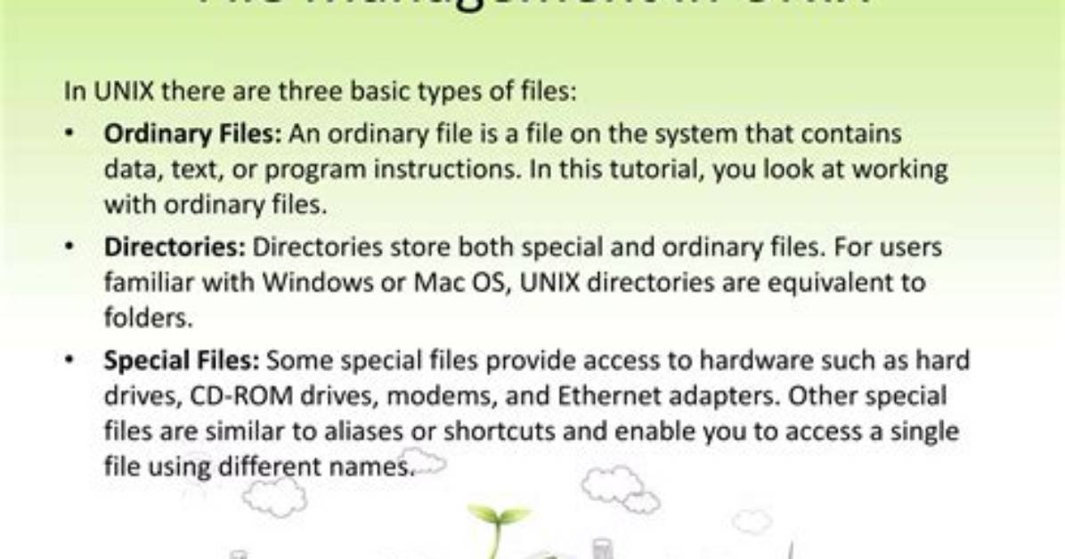 Quick Answer: What Is Unix Ordinary File?