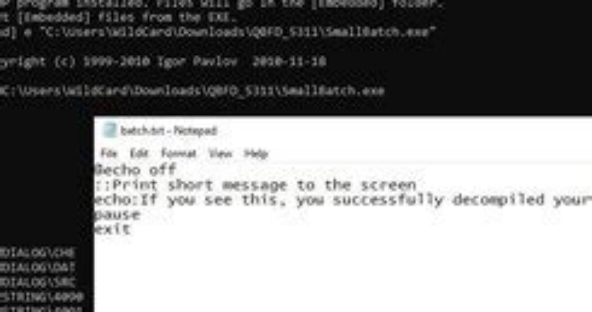 Quick Answer: Where Is the Batch File in Windows 10?